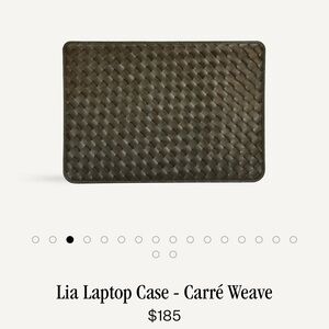 BEMBIEN Lia Carré Weave Laptop Case